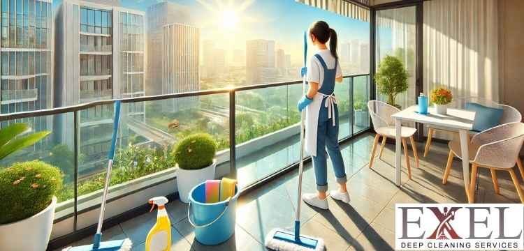 Balcony Deep Cleaning Services